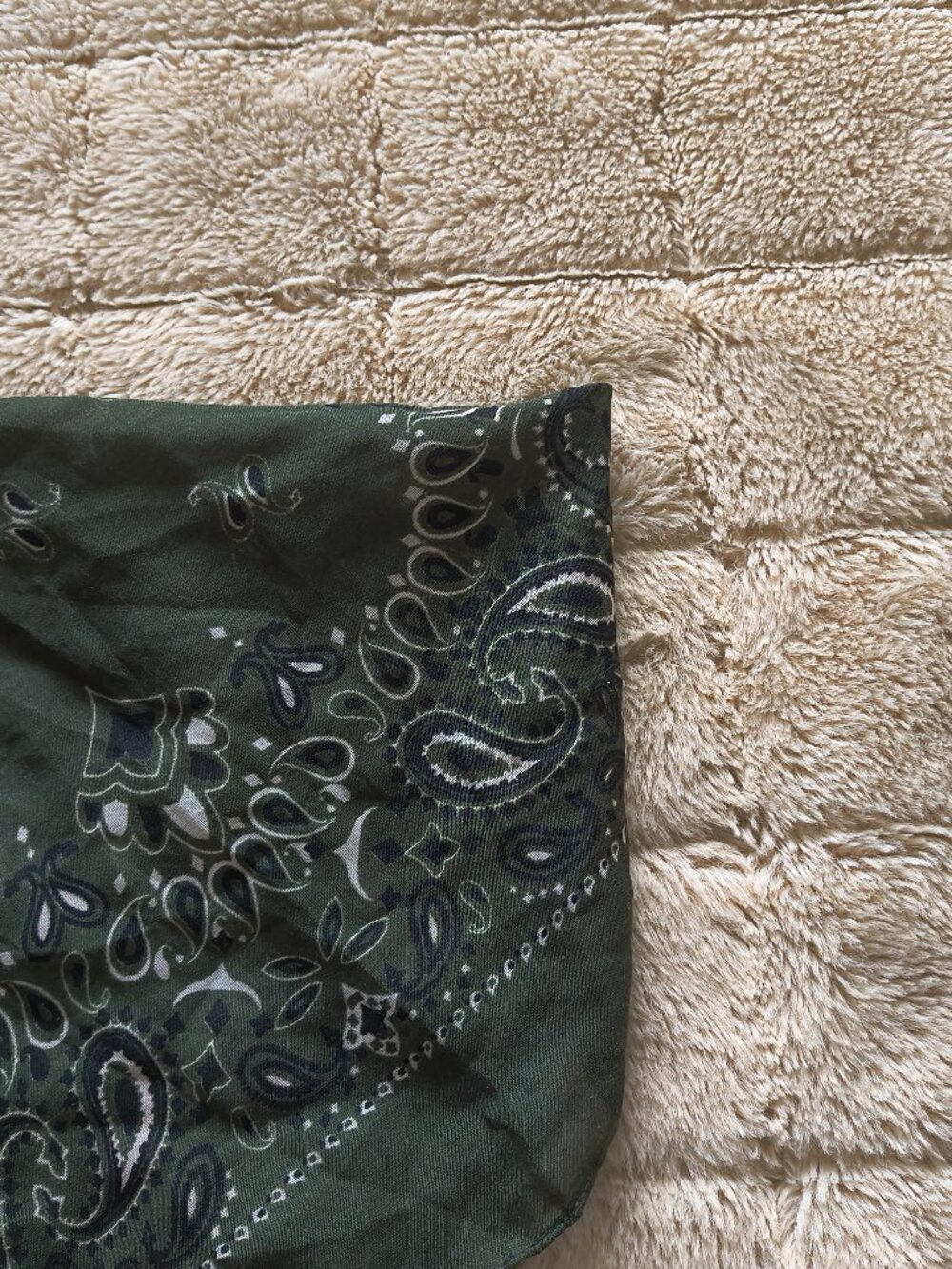 New Green Paisley Madden Girl Bandana